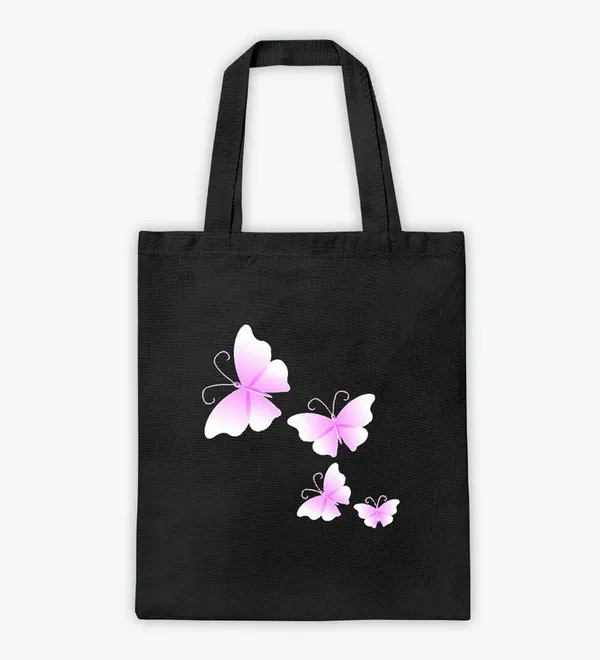 Black_Canvas_Fabric_Hand_Tote_Bag_For_Women