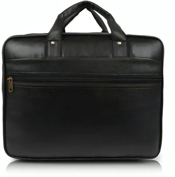 PROCARRY_Black_Pu_Leather_Premium_Solid_Messenger_Bag_For_Unisex