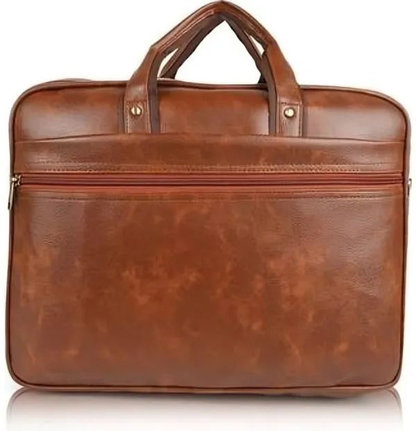 PROCARRY_Brown_Pu_Leather_Premium_Solid_Messenger_Bag_For_Unisex
