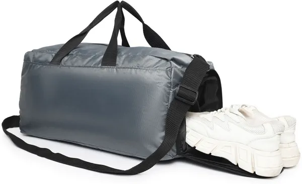 Grey_Premium_Polyester_Gym_Duffel_Bag_And_Travel_Toiletry_Kit_For_Unisex_(Pack_Of_2)