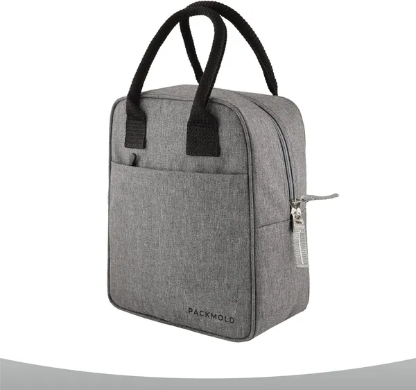 TIFFBAG_Grey_Polyester_Oxford_Fabric_Premium_Solid_Lunch_Bag_For_Unisex