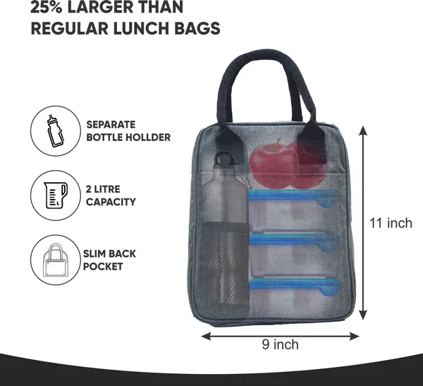 TIFFBAG_Blue_Polyester_Oxford_Fabric_Premium_Solid_Lunch_Bag_For_Unisex