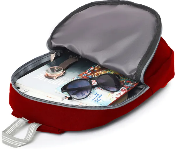 SCHOTO_Red_Polyester_Premium_Solid_Backpack_For_Boys_&_Girls