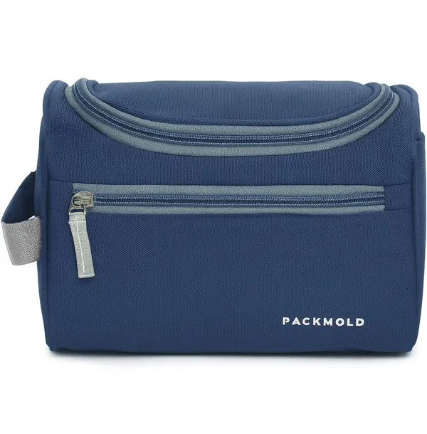 TOILEX_Blue_&_Grey_Premium_Polyester_Travel_Toiletry_Kit_For_Unisex