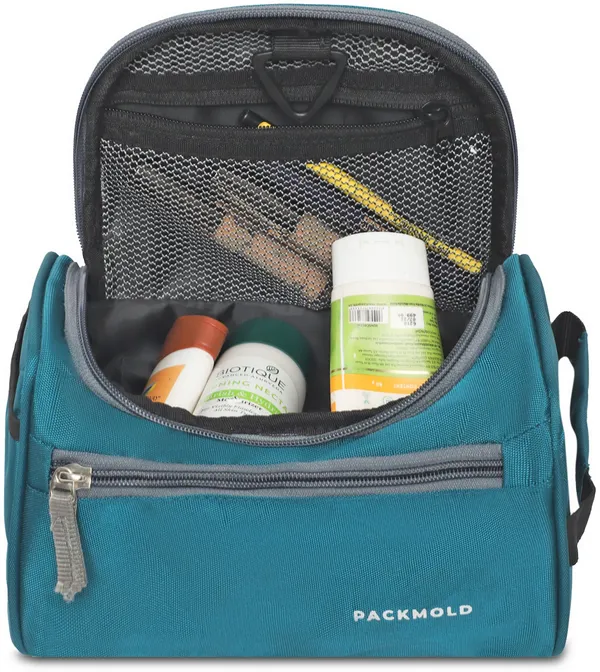 TOILEX_Blue_Premium_Polyester_Travel_Toiletry_Kit_For_Unisex