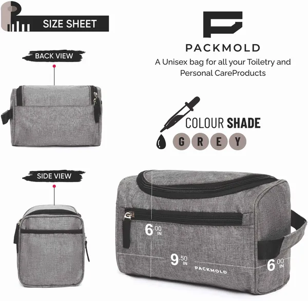 Grey_Premium_Polyester_Travel_Toiletry_Kit_For_Unisex