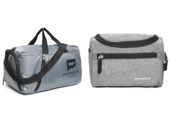 Grey_Premium_Polyester_Gym_Duffel_Bag_And_Travel_Toiletry_Kit_For_Unisex_(Pack_Of_2)