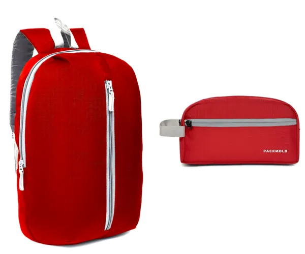 Red_Premium_Polyester_Backpack_And_Red_Premium_Polyester_Travel_Toiletry_Kit_For_Unisex_(Pack_Of_2)