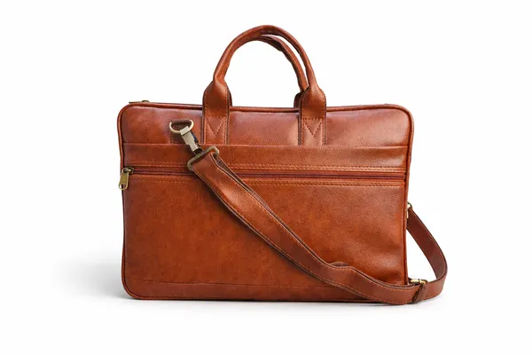 CARRYO_BROWN_PU_LEATHER_BAG_Messenger_Office_Bag_with_expandable_width_Waterproof_Messenger_Bag