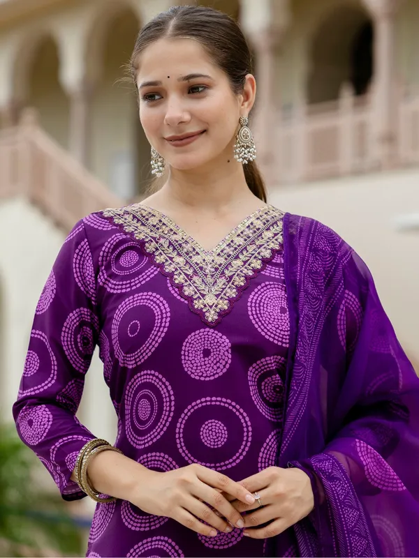 Purple_Rayon_Embroidered_Kurta_Set_With_Taby_Dupatta_For_Women