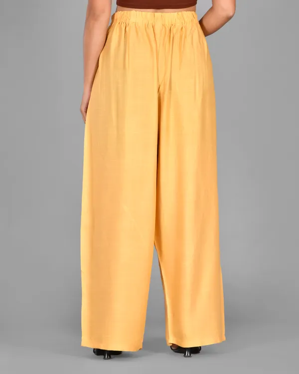 Cream_Rayon_Palazzo_Pant_For_Women