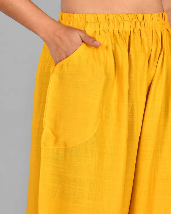 Mustard_Rayon_Palazzo_Pant_For_Women