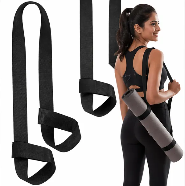 Yoga_Mat_Strap_Black_Pack_Of_7