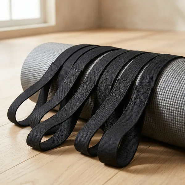 Yoga_Mat_Strap_Black_Pack_Of_7