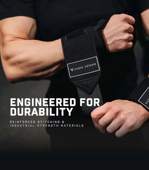 Black_Nylon,Neoprene,Breathable,Moisture_Wicking,Stretchy,Durable_Wrist_Support_For_Men_And_Women