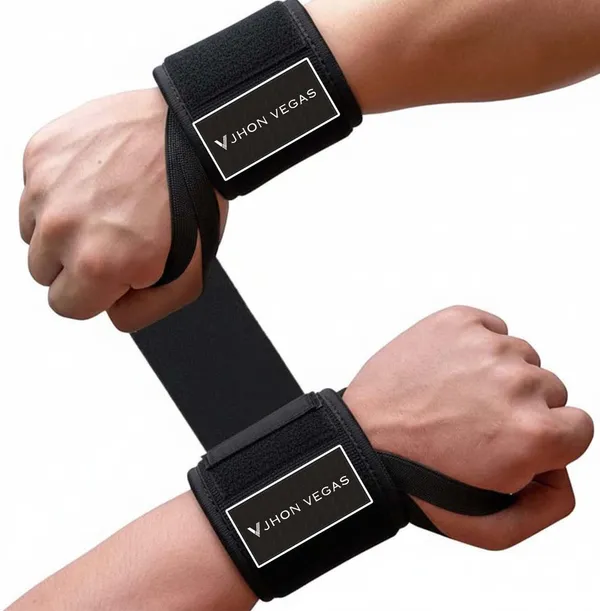 Black_Nylon,Neoprene,Breathable,Moisture_Wicking,Stretchy,Durable_Wrist_Support_For_Men_And_Women
