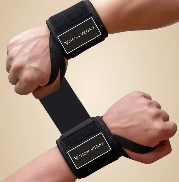 Black_Nylon,Neoprene,Breathable,Moisture_Wicking,Stretchy,Durable_Wrist_Support_For_Men_And_Women