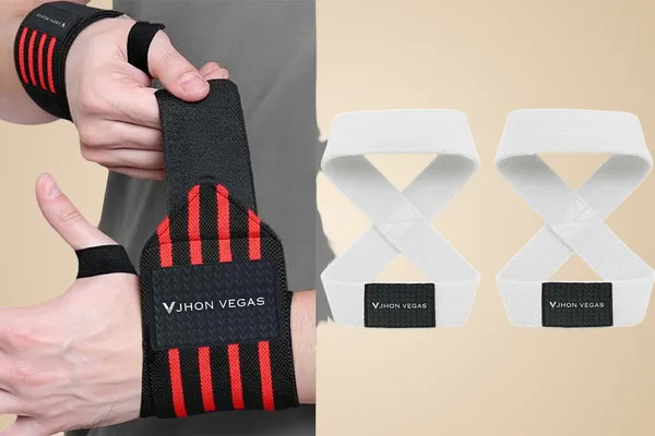White_Nylon_Wrist_Support_For_Men_And_Women(Set_Of_2)