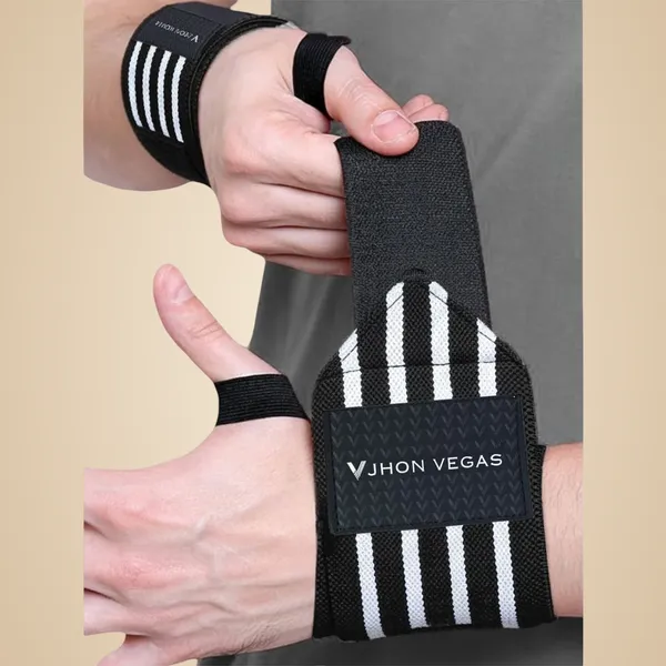 White_Nylon_Wrist_Support_For_Men_And_Women