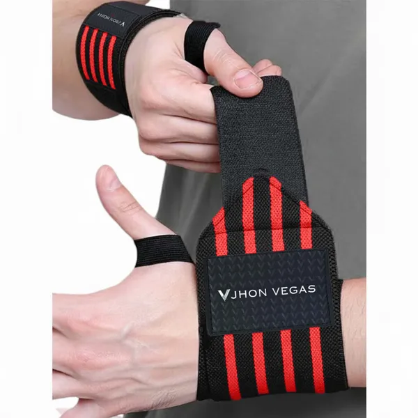 Red_Nylon_Wrist_Support_For_Men_And_Women
