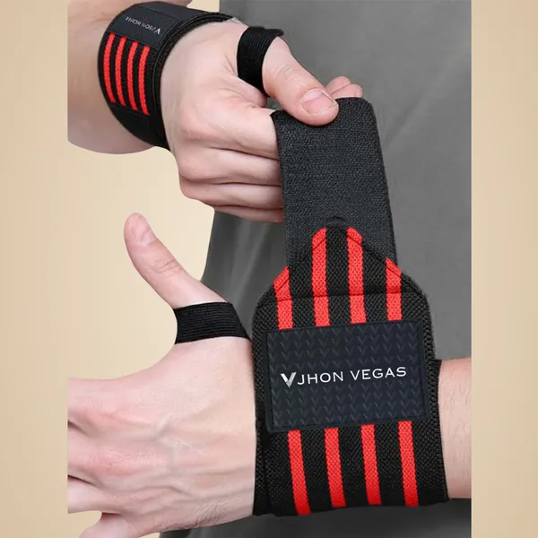 Red_Nylon_Wrist_Support_For_Men_And_Women