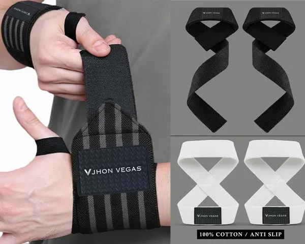 Black_Nylon_Wrist_Support_For_Men_And_Women(Set_Of_4)