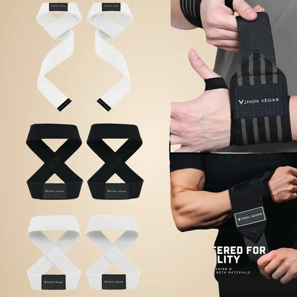 Black_And_White_Cotton_Arm_Support_For_Men_And_Women(Set_Of_6)