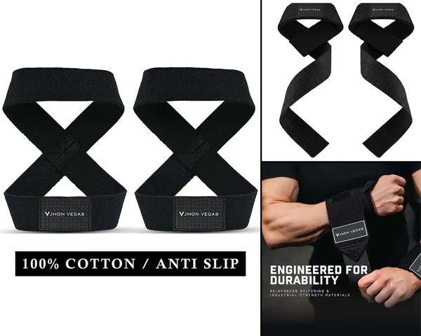 Black_Cotton_Arm_Support_For_Men_And_Women(Set_Of_4)
