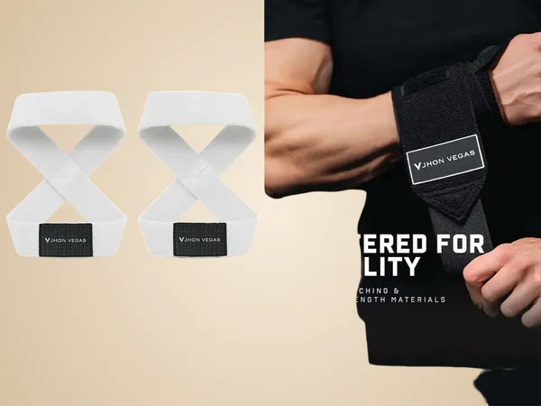 White_And_Black_Cotton_Arm_Support_For_Men_And_Women(Set_Of_2)