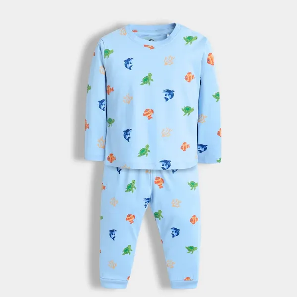 Multicolour_Cotton_Casual_Pyjama_Set_For_Kids