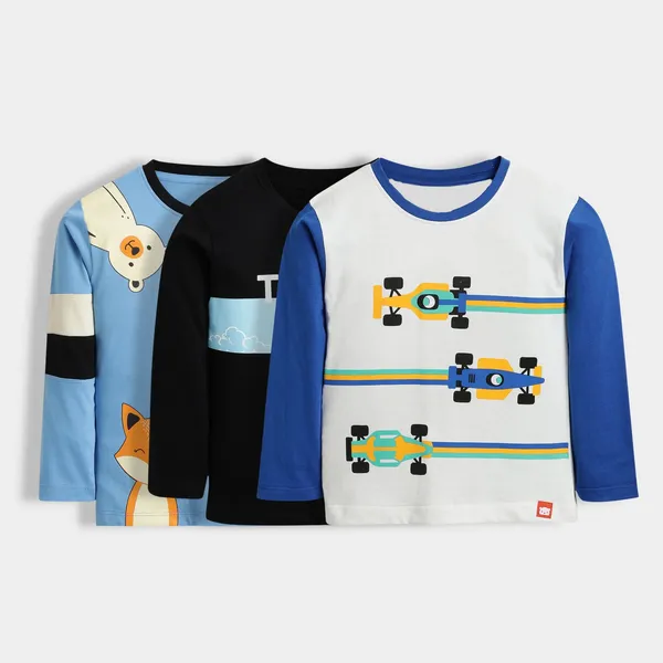 Multicolour_Cotton_Casual_T-Shirt_For_Kids