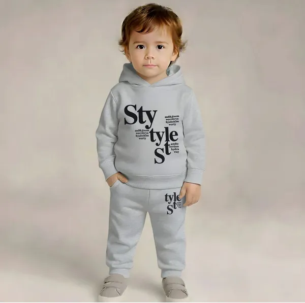 Multicolour_Cotton_Casual_Hoodie_Set_For_Kids
