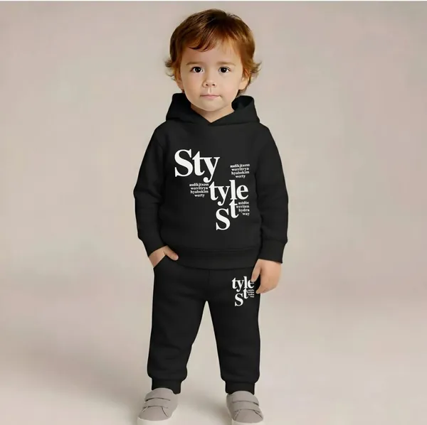 Multicolour_Cotton_Casual_Hoodie_Set_For_Kids