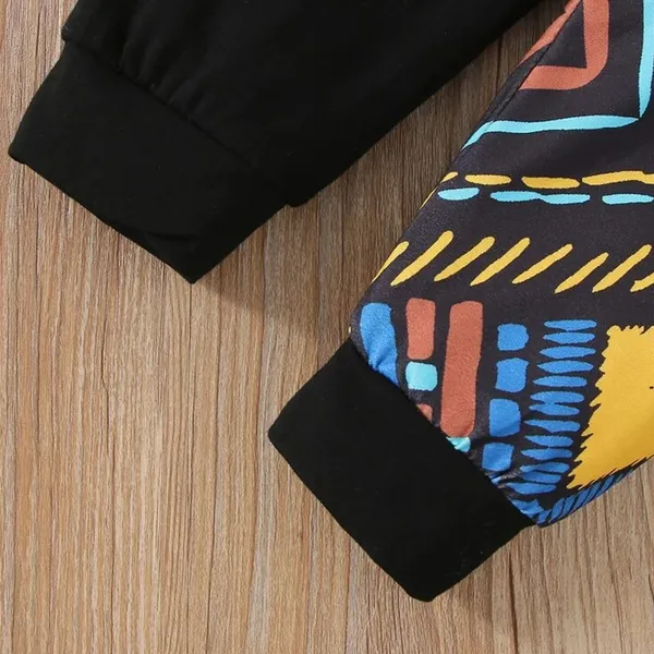 Black_Graphic_Print_And_Cami_T_Shirt_And_Pant_For_Kids