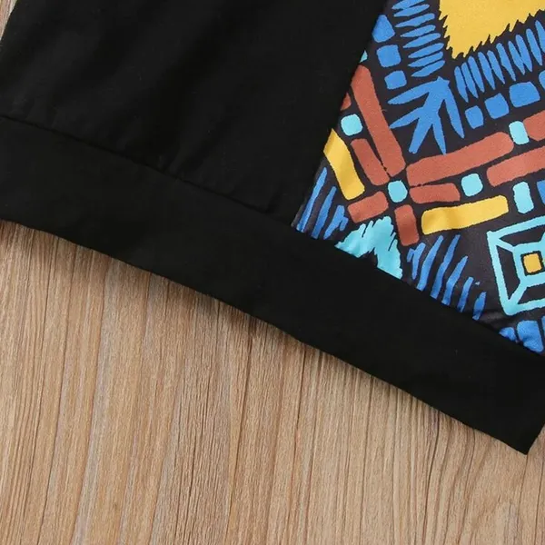 Black_Graphic_Print_And_Cami_T_Shirt_And_Pant_For_Kids