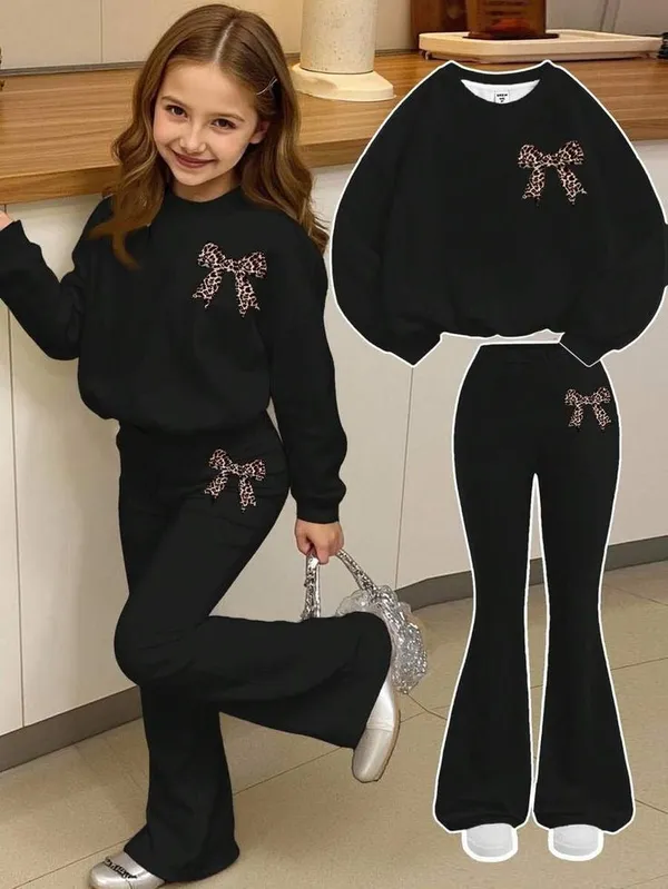 Black_Long_Sleeve_Sweatshirt_With_Bow_And_Simple_Little_Bow