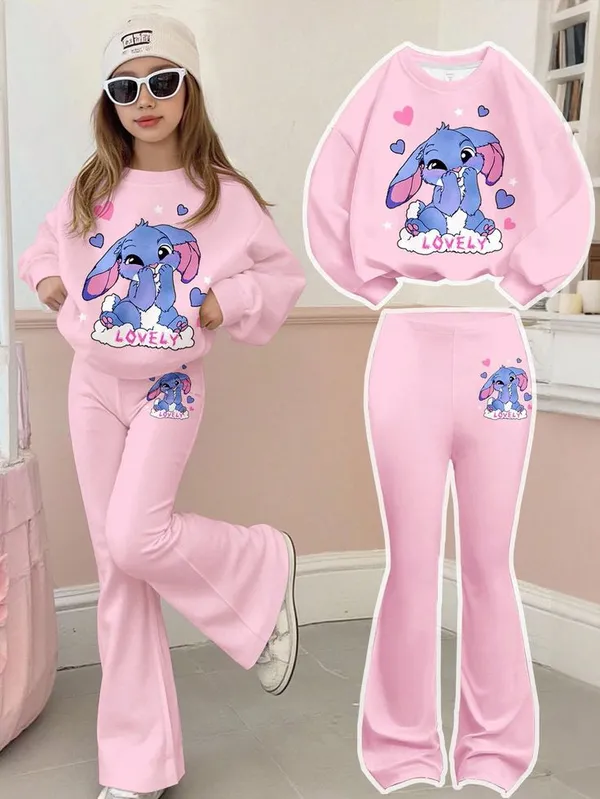 Pink_Pink_Two_Piece_Set_Featuring_The_Disney_Character_Stitch