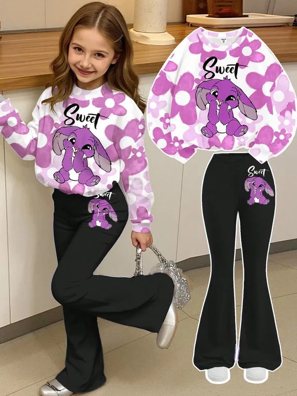 Purple_2Pcs_Set_Casual_Wear