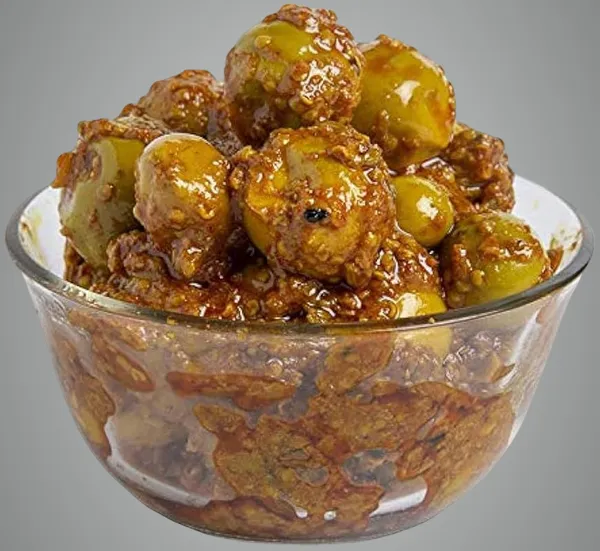 Rajasthani_Homemade_Leswa_Ka_Achar,_Lasuda_Pickle