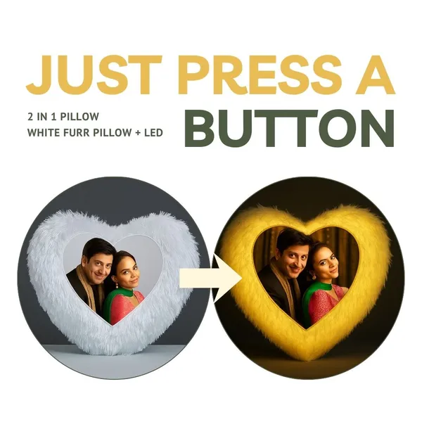 White_Furr_Customized_Led_Heart_Photo_Pillow