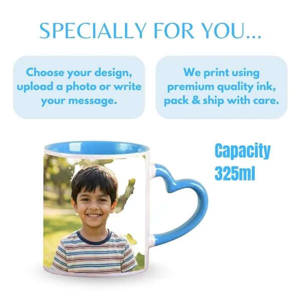 Light_Blue_Ceramic_Customized_Heart_Handle_Photo_Mug