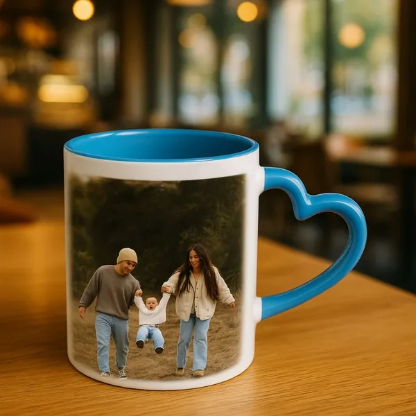 Light_Blue_Ceramic_Customized_Heart_Handle_Photo_Mug