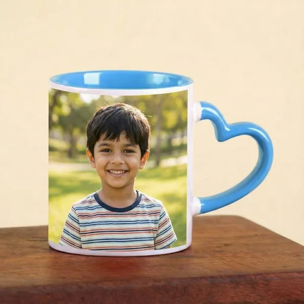 Light_Blue_Ceramic_Customized_Heart_Handle_Photo_Mug