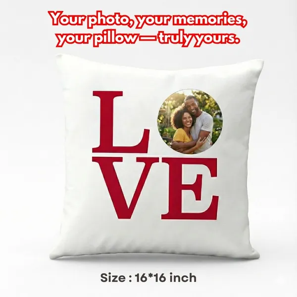 Multicolour_Print_Satin_Customized_Love_Theme_Photo_Pillow_Tea_Coaster