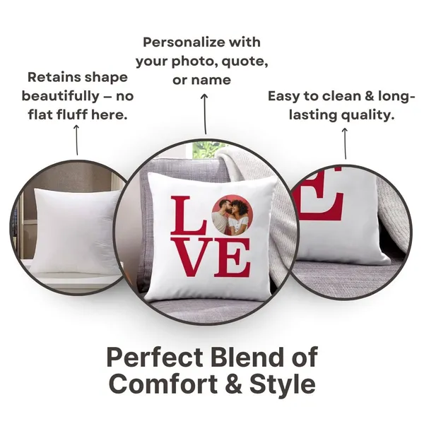 Multicolour_Print_Satin_Customized_Love_Theme_Photo_Pillow_Tea_Coaster