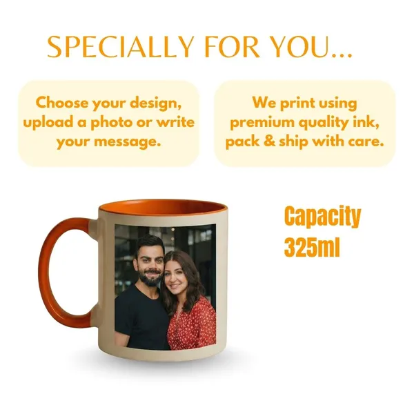 Orange_Ceramic_Customized_Photo_Printed_Handle_Mug