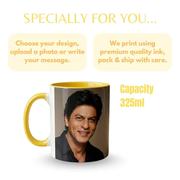 Yellow_Ceramic_Customized_Photo_Printed_Handle_Mug