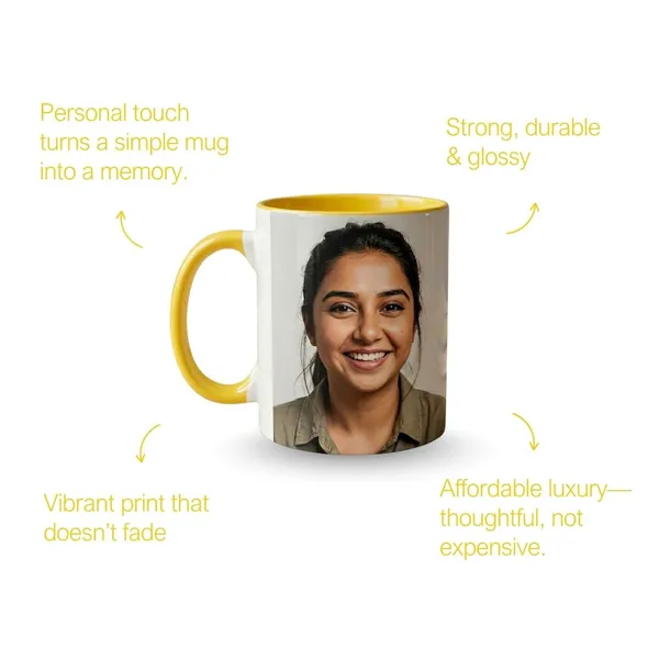 Yellow_Ceramic_Customized_Photo_Printed_Handle_Mug