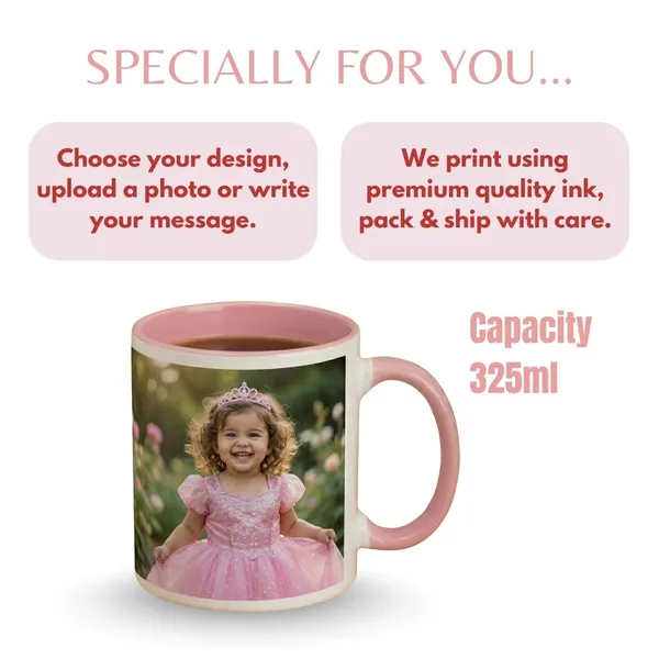 Light_Pink_Ceramic_Customized_Handle_Photo_Mug