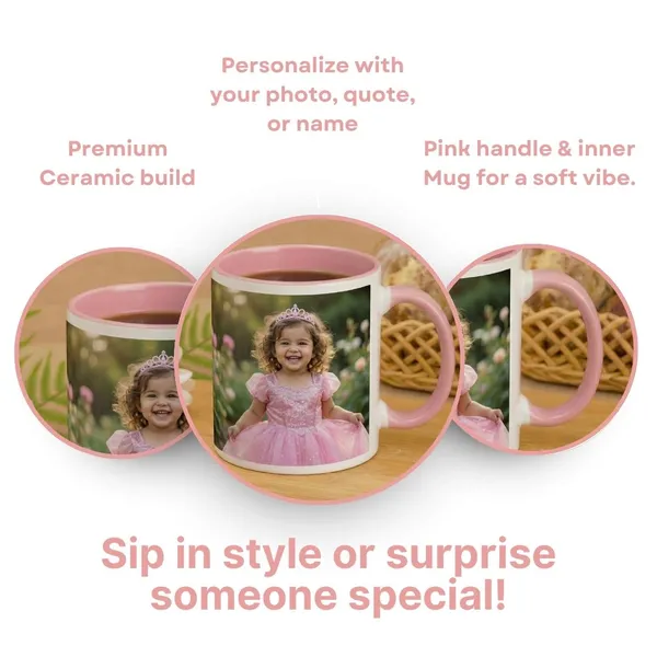 Light_Pink_Ceramic_Customized_Handle_Photo_Mug